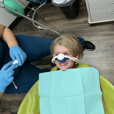 Patient with Nitrous Oxide Phoenix Patient Receiving Nitrous Oxide